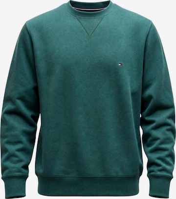 TOMMY HILFIGER - Sudadera 'ESS SEASONAL FLEECE MW0MW40000' en verde: frente