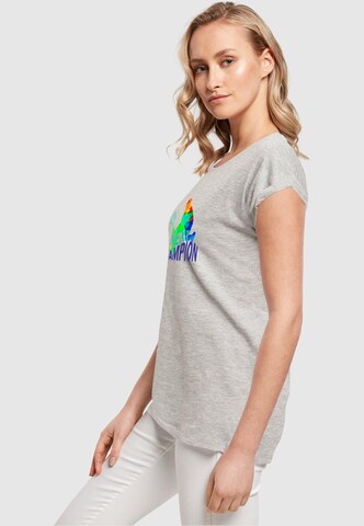 Merchcode Shirt 'Next Champion' in Grijs