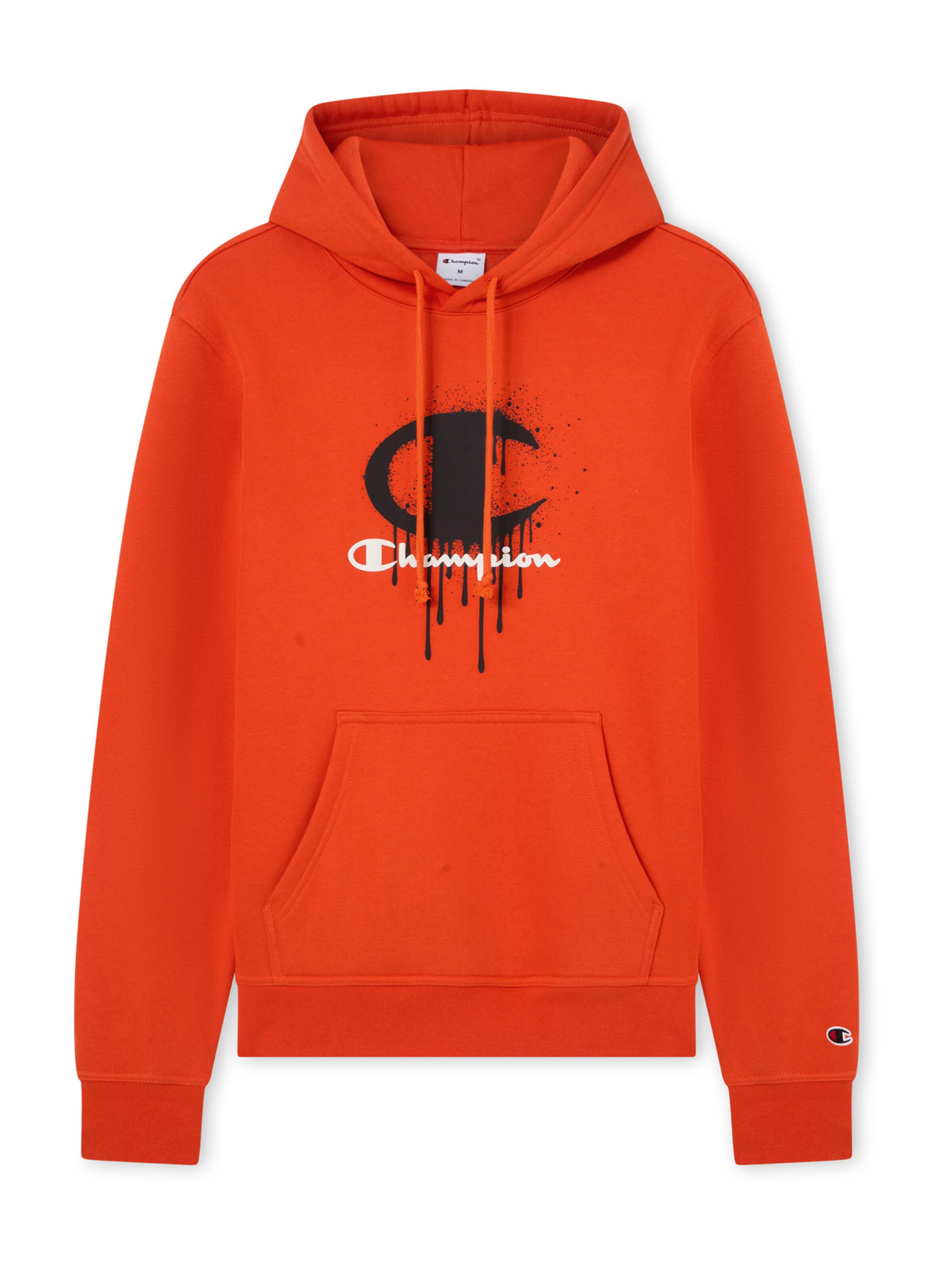 Sweat-shirt Champion en orange : devant