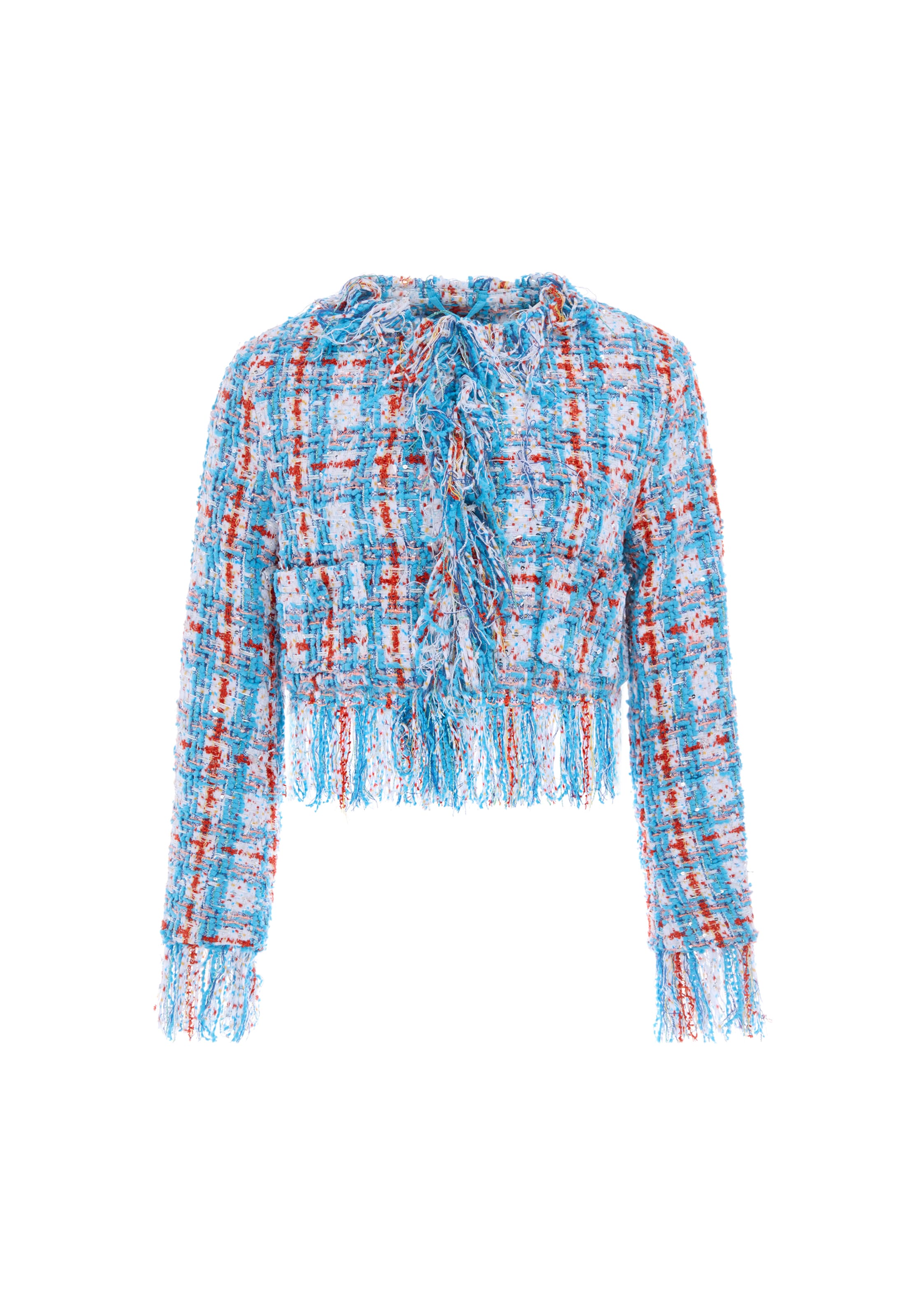 IZIA - Blazer em azul: frente