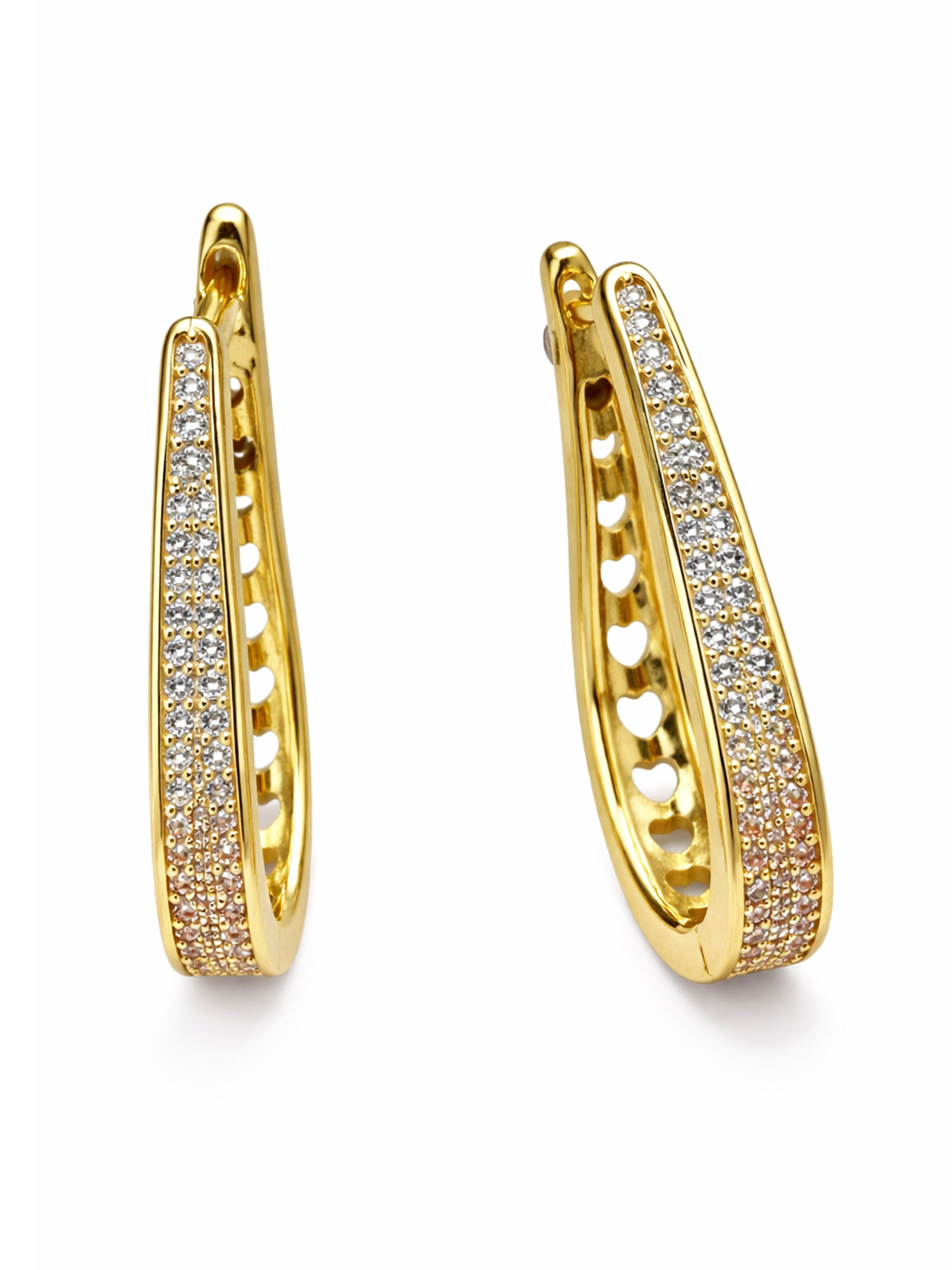 AVANT-GARDE PARIS Øreringe 'Velissea' i guld: forside