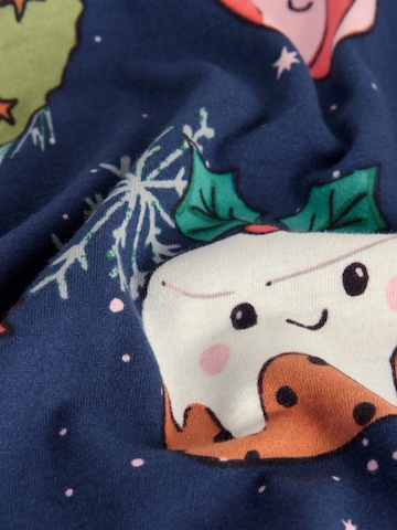 Pijamale 'Family Xmas' de la Next pe albastru