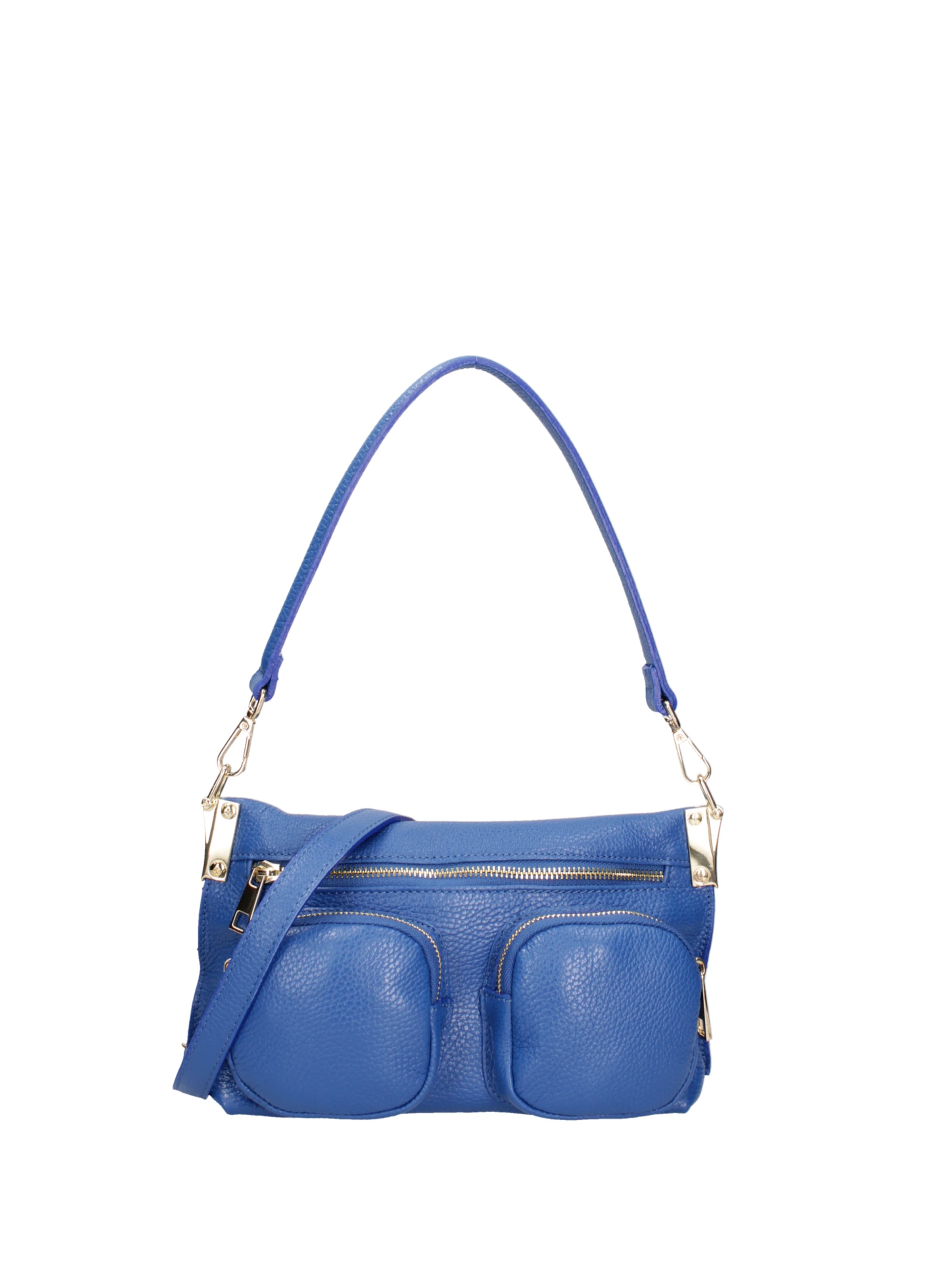 Roberta Rossi Schultertasche in Blau: Vorderseite