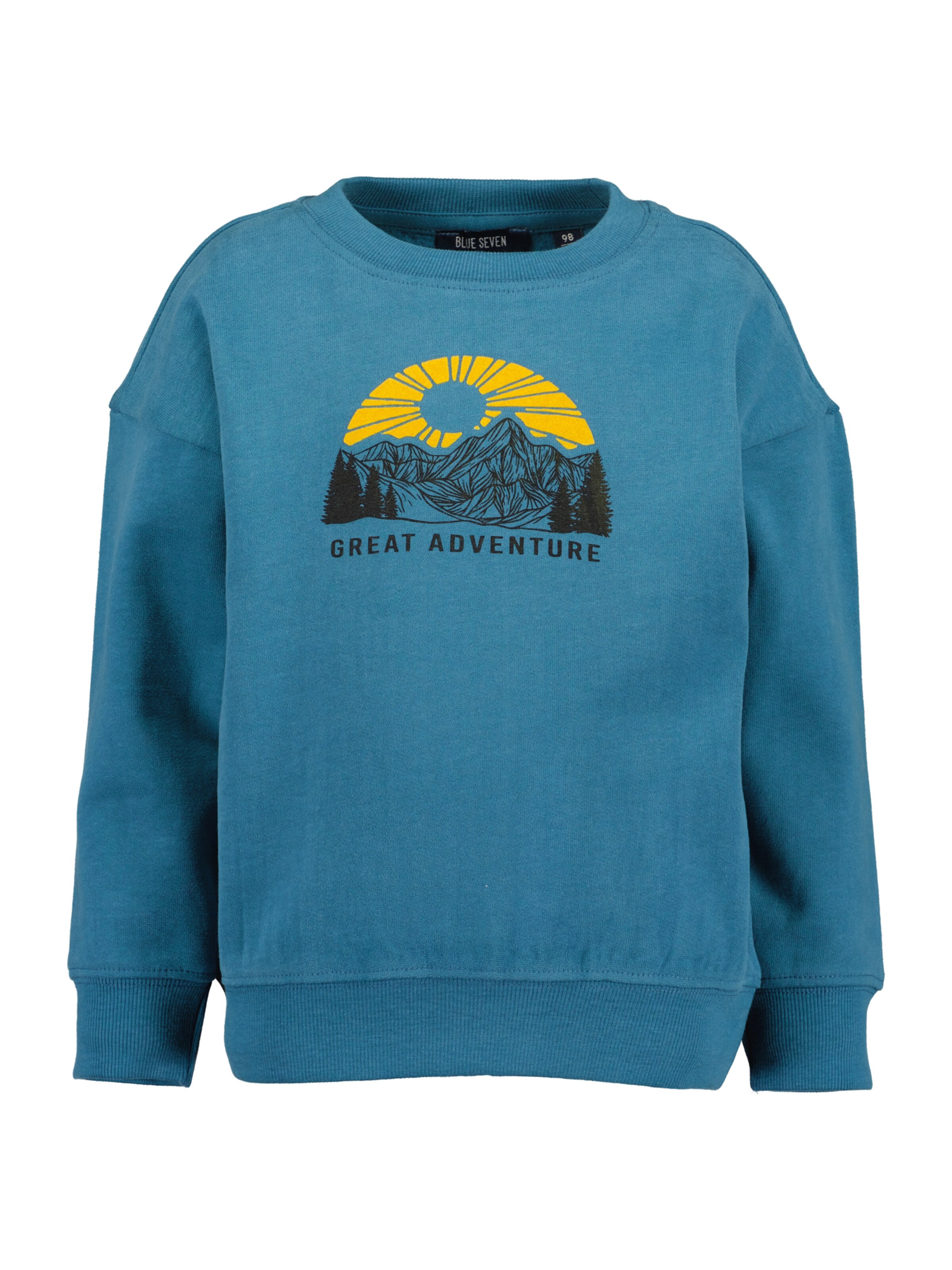 BLUE SEVEN Sweatshirt in Green: front
