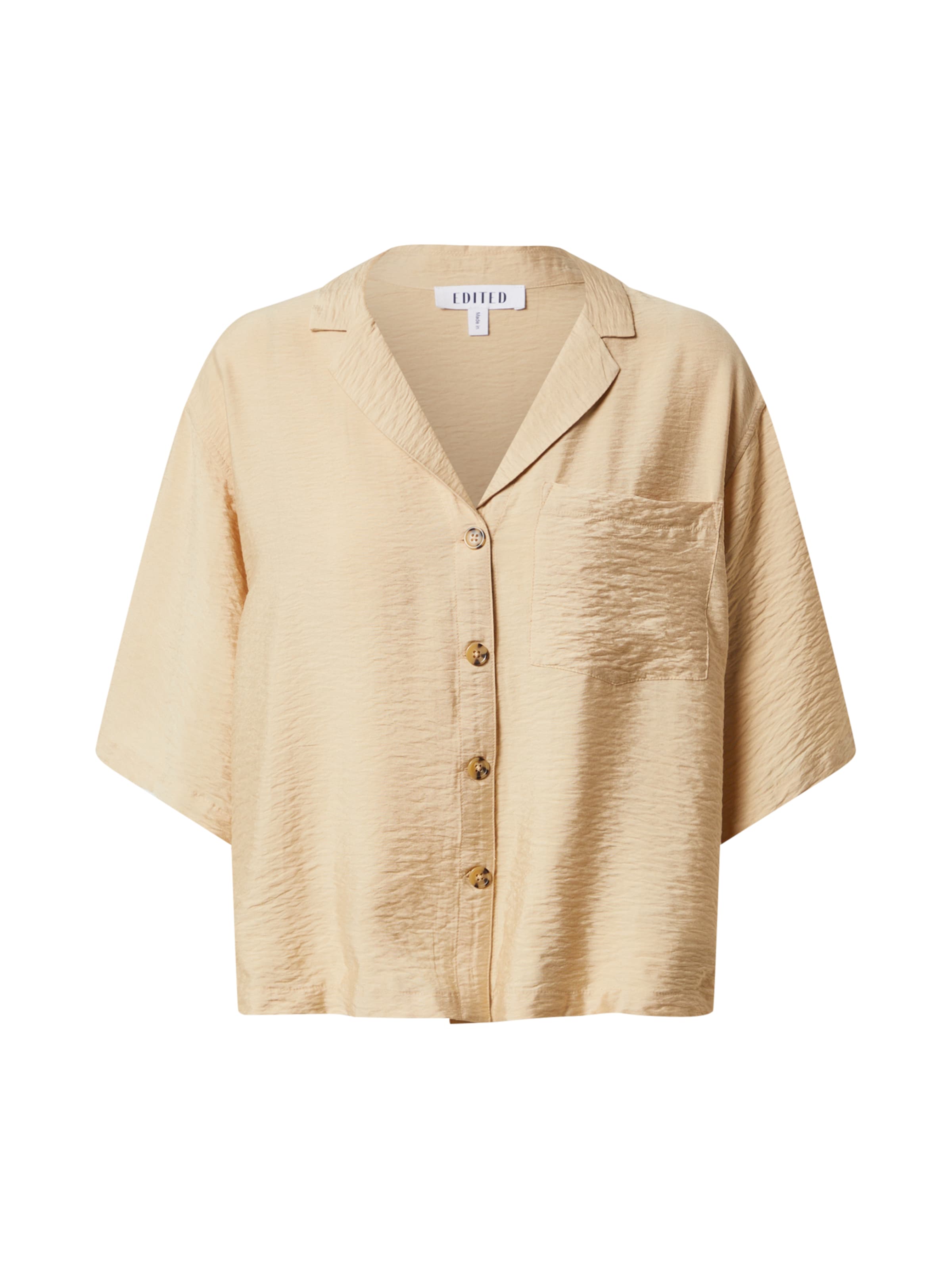 Camicia da donna 'Gabriela' di EDITED in beige: frontale