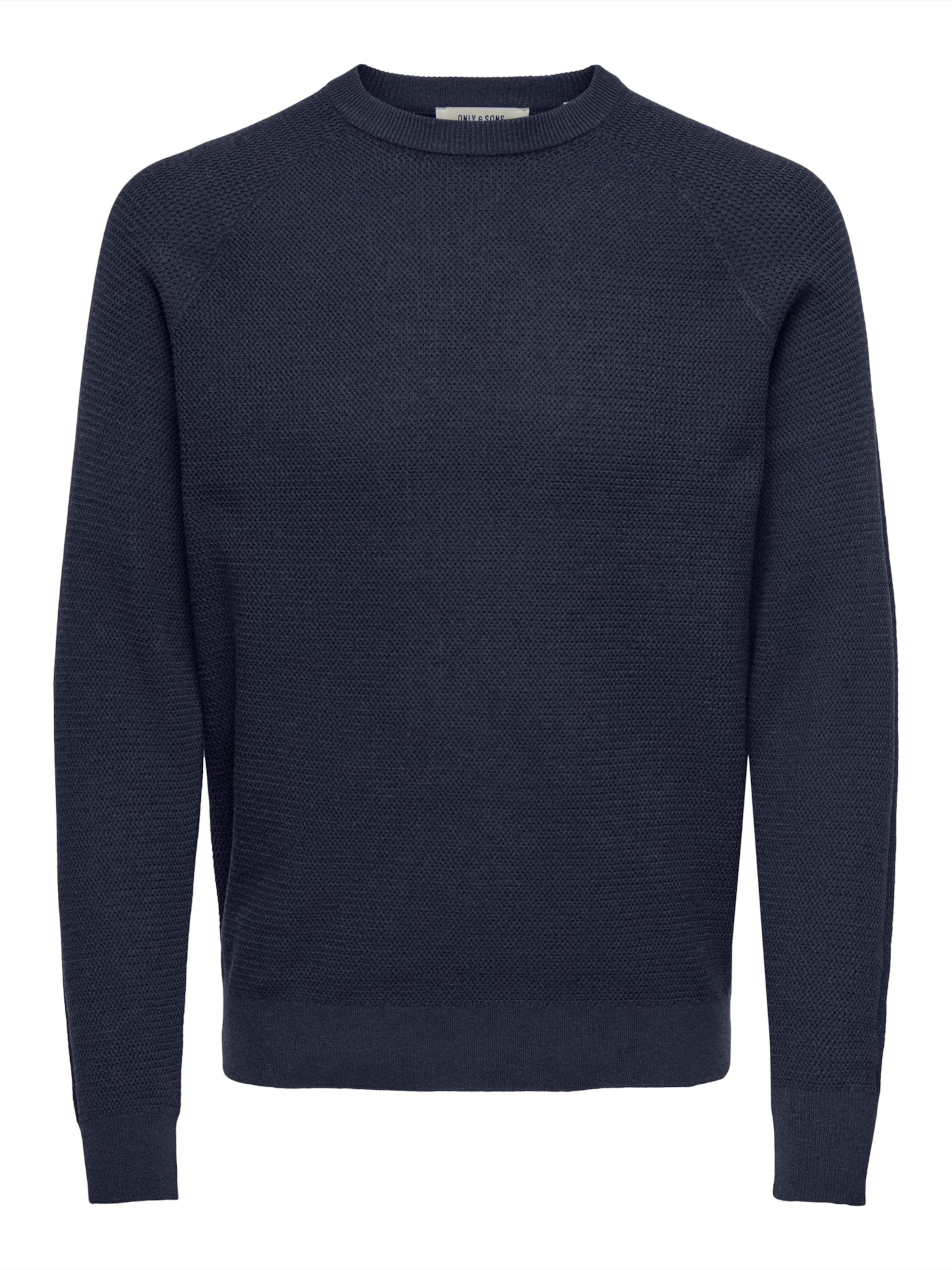 Only & Sons Sweater 'ONSHAY' in Blue: front