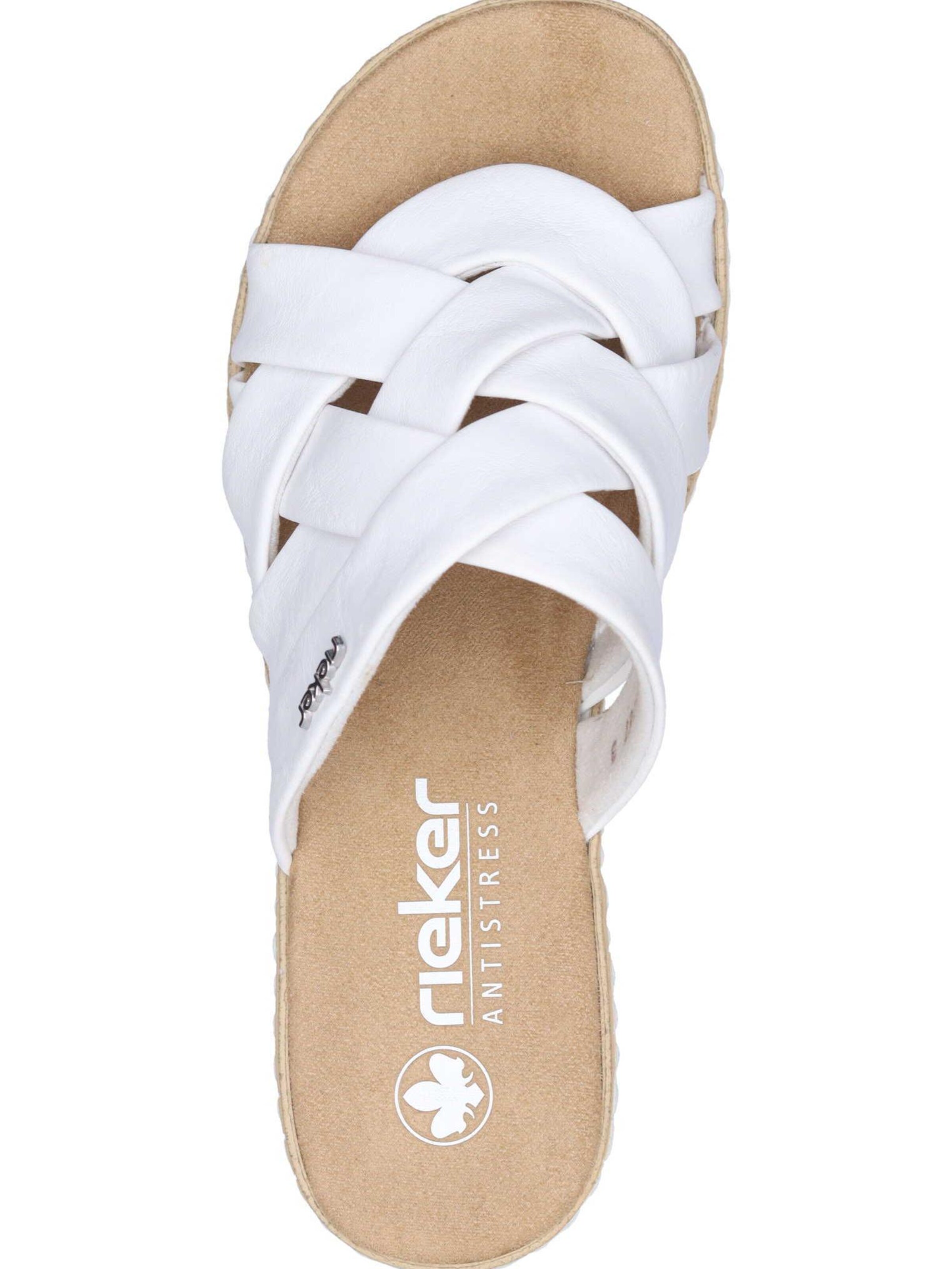 Rieker Mules in White