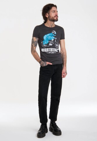 LOGOSHIRT Shirt in Grey