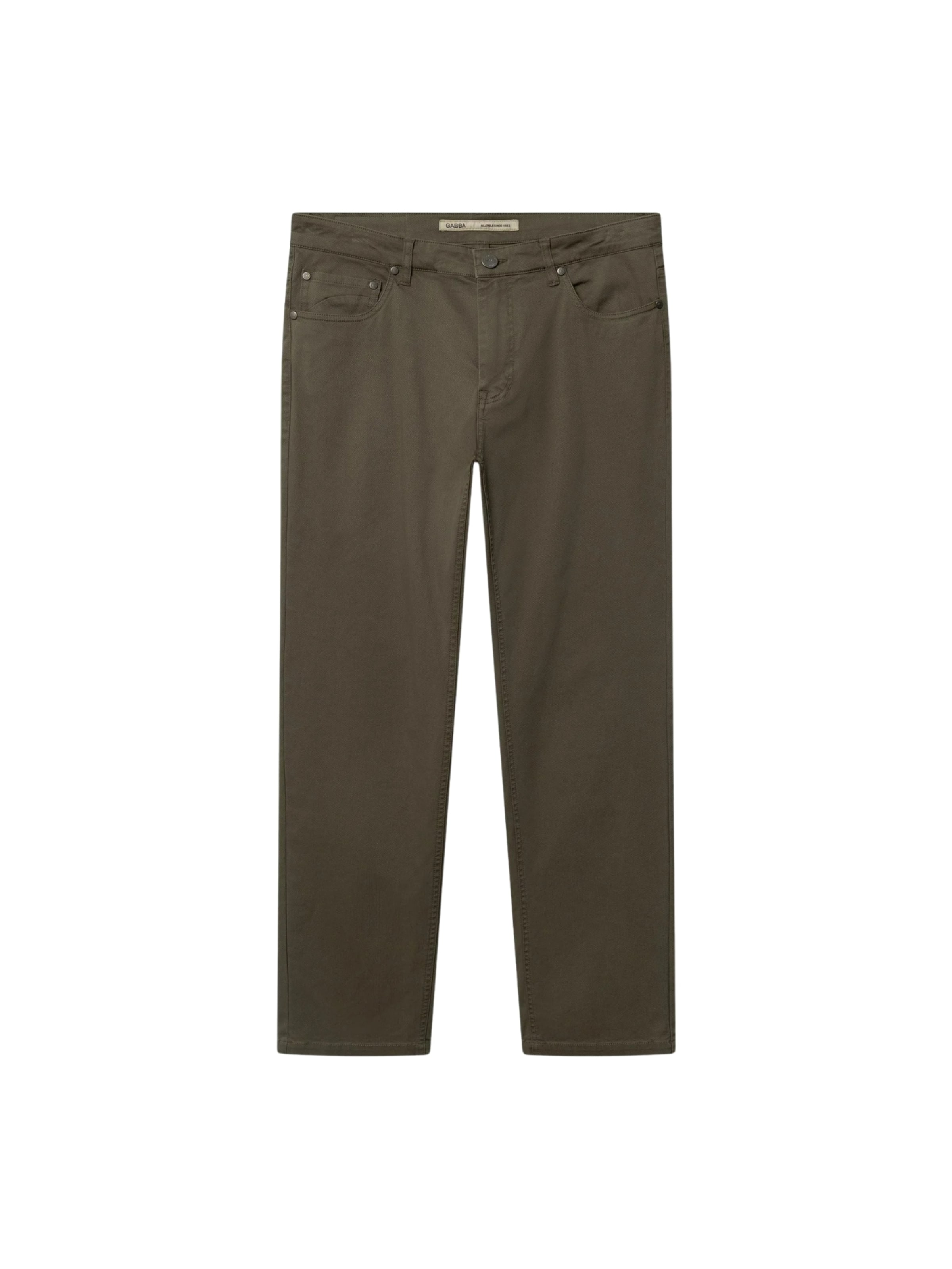 Pantaloni ' GABmarc ' di GABBA in verde: frontale