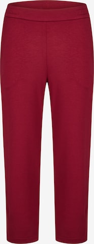 Rabe Regular Pants in Red: front