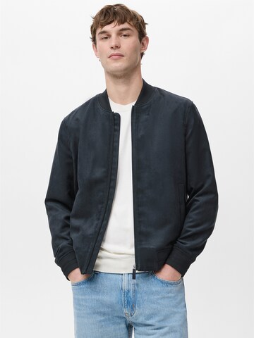 MANGO MAN Kurtka przejściowa 'BERO' w kolorze niebieski: przód