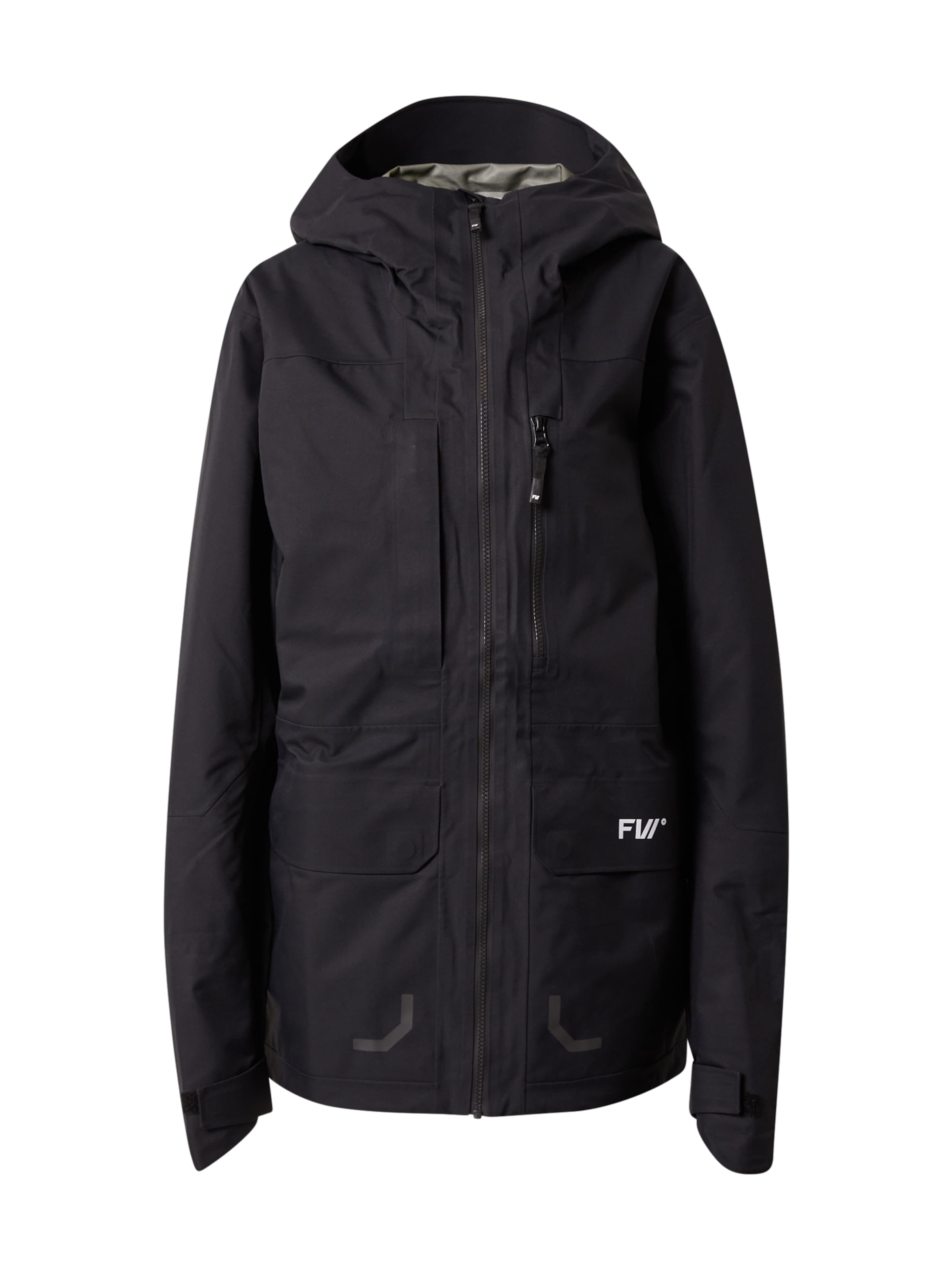 FW Функционално яке 'MANIFEST' в черно: отпред