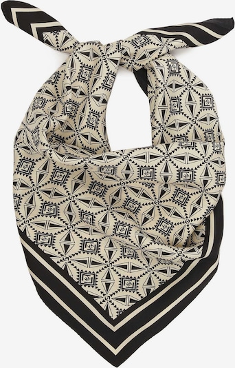 Kazar Tuch in hellbeige / schwarz, Produktansicht