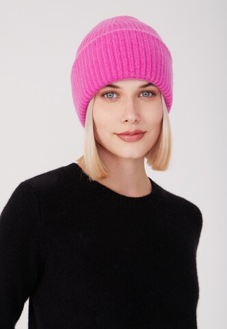 Style Republic Kaschmirmütze in Pink: Vorderseite