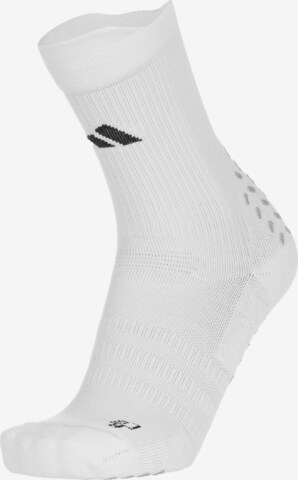 ADIDAS PERFORMANCE Athletic Socks in White: front