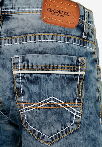 CIPO & BAXX Regular Jeans 'Titan' in Blauw