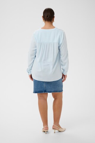 KAFFE CURVE - Blusa 'KCMille' en azul