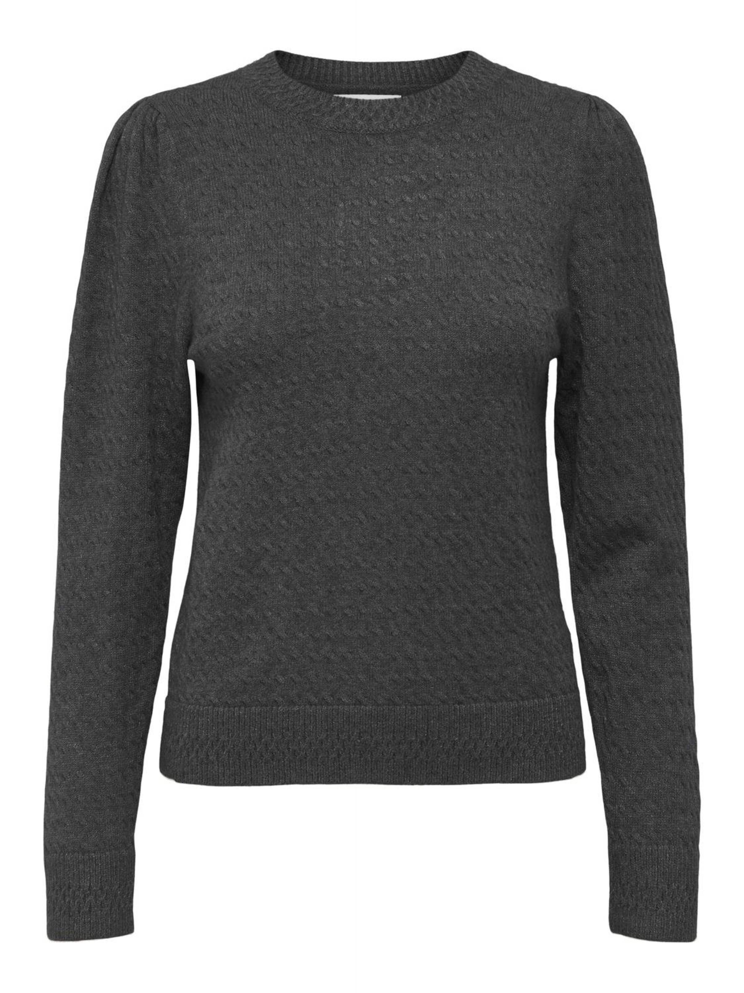 ONLY Pullover in Grau: Vorderseite