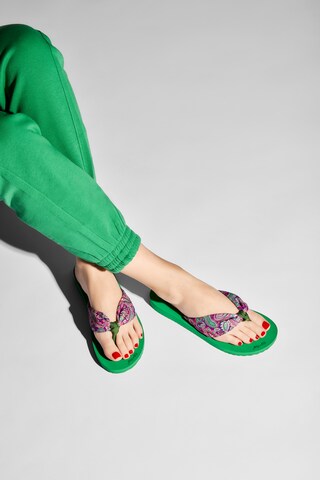 FLIP*FLOP T-Bar Sandals in Green