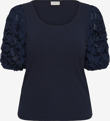 KAFFE CURVE Shirts 'KCLinda' i blå: forside