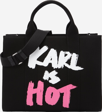 Karl LagerfeldShopper torba 'RSG' - crna boja: prednji dio