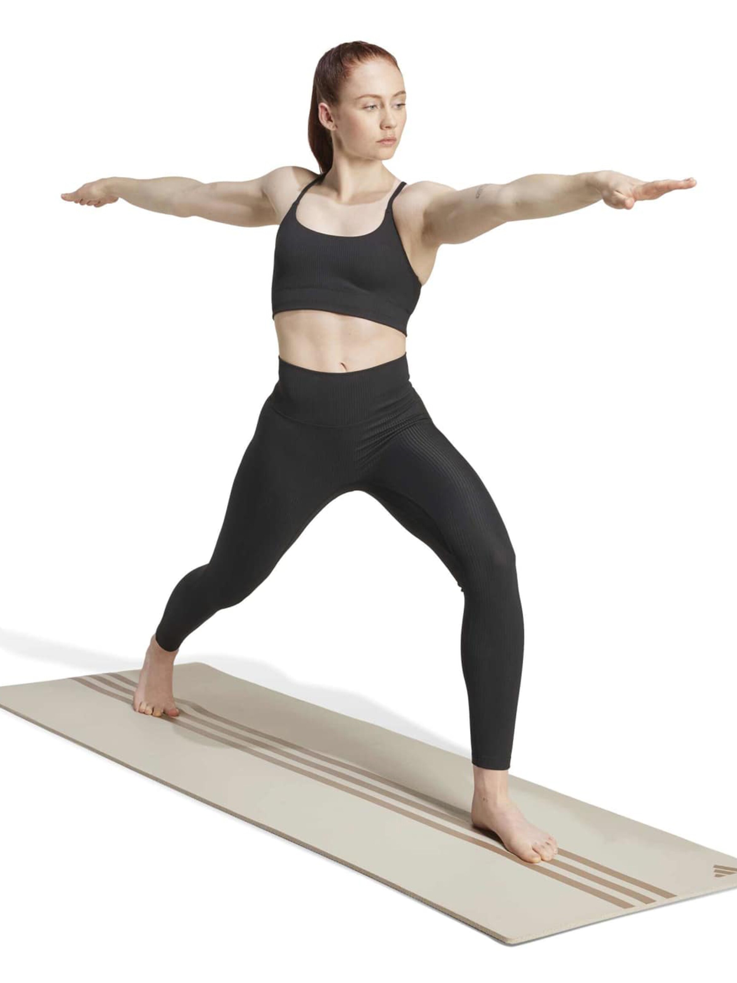 ADIDAS PERFORMANCE Bustier Športni nederček 'All Me' | črna barva