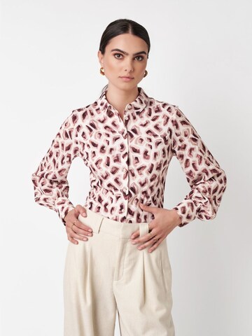 DESOTO Blouse 'Pia' in Rood: voorkant