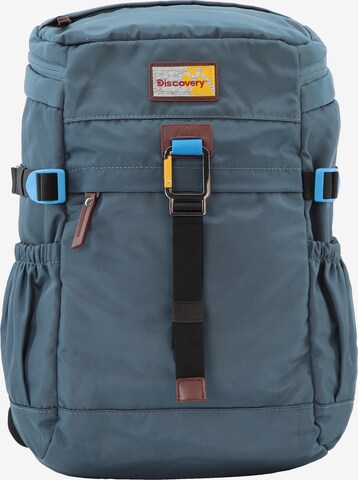 Discovery Backpack in Blue: front