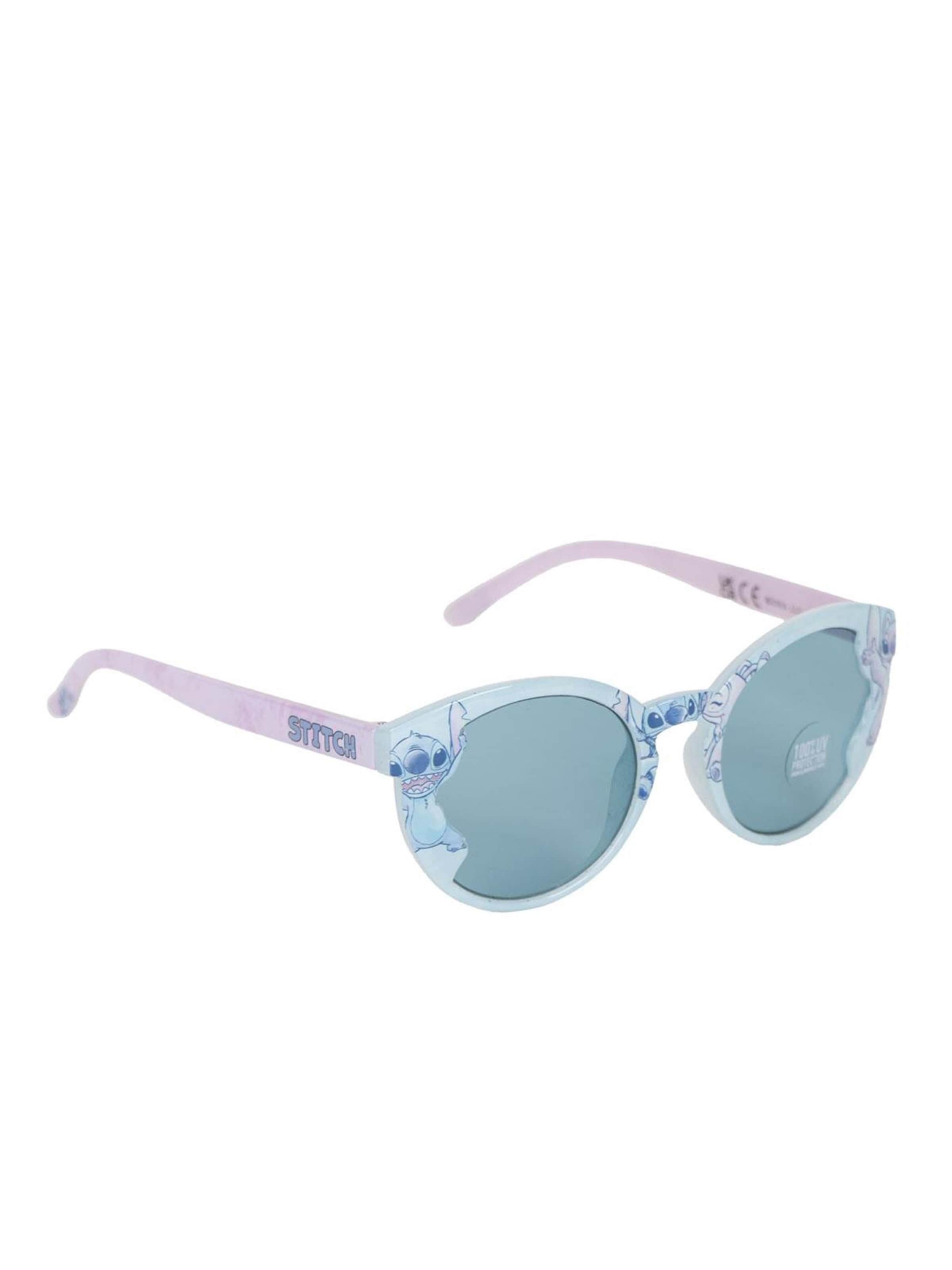 Lunettes de soleil 'Sonnenbrille Premium Stitch' DISNEY en violet : devant