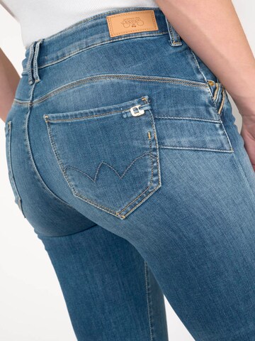 Le Temps Des Cerises Regular Jeans in Blauw