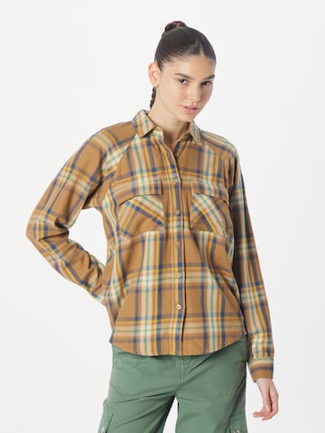THE NORTH FACE Multifunctionele blouse in Bruin: voorkant