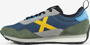MUNICH Platform trainers 'Um' in Blue: front