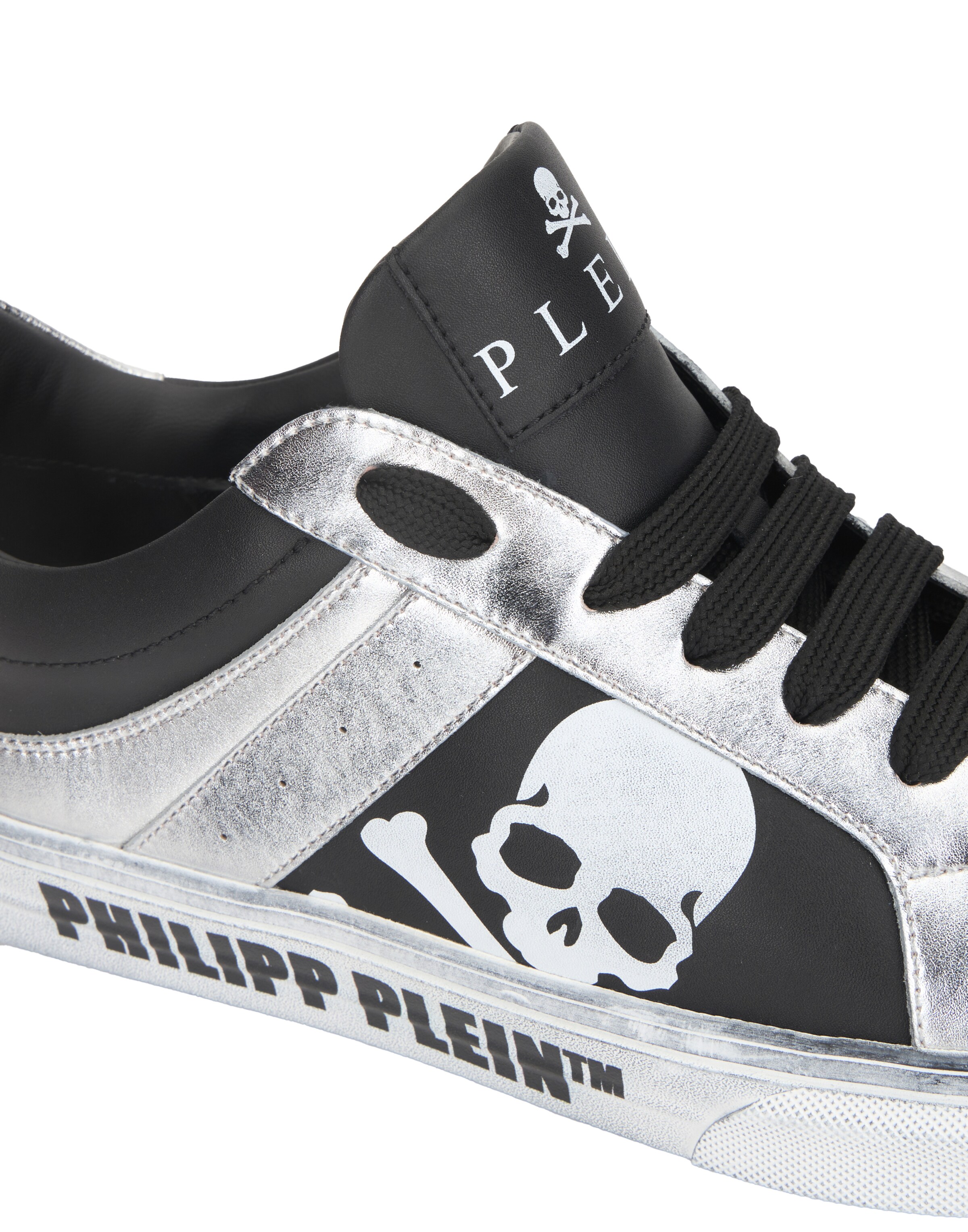 Philipp Plein Sneakers laag 'Retrokickz' in Zwart