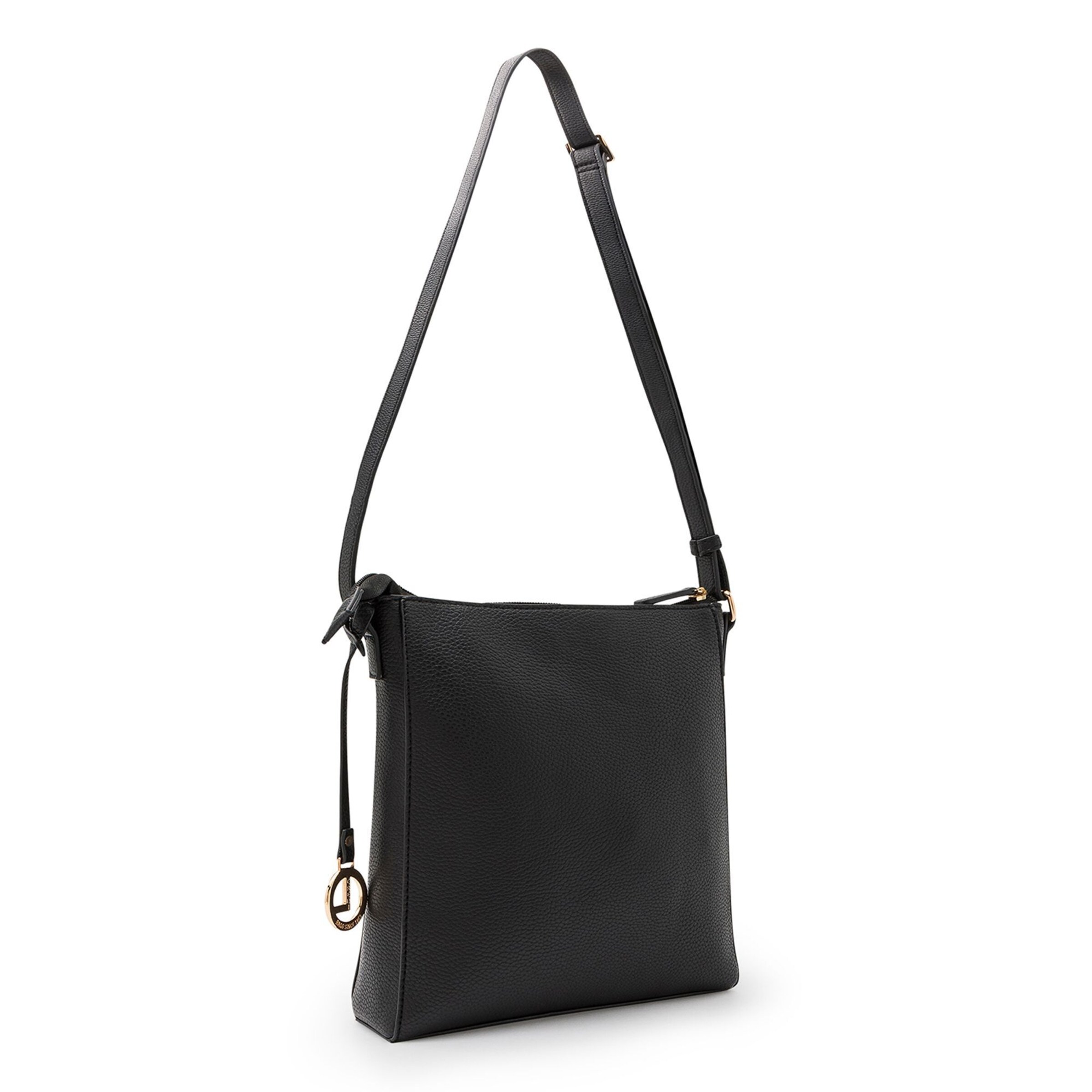 Sac bandoulière 'Marlies' L.CREDI en noir