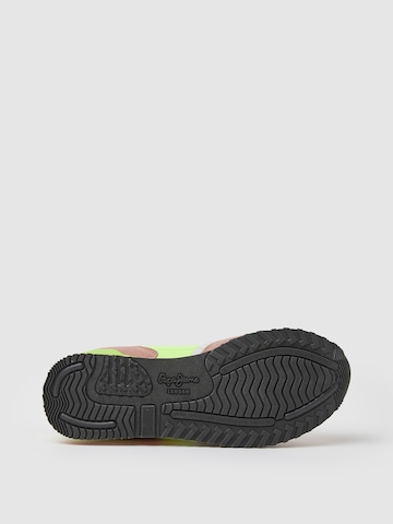 Baskets basses 'LONDON' Pepe Jeans en vert