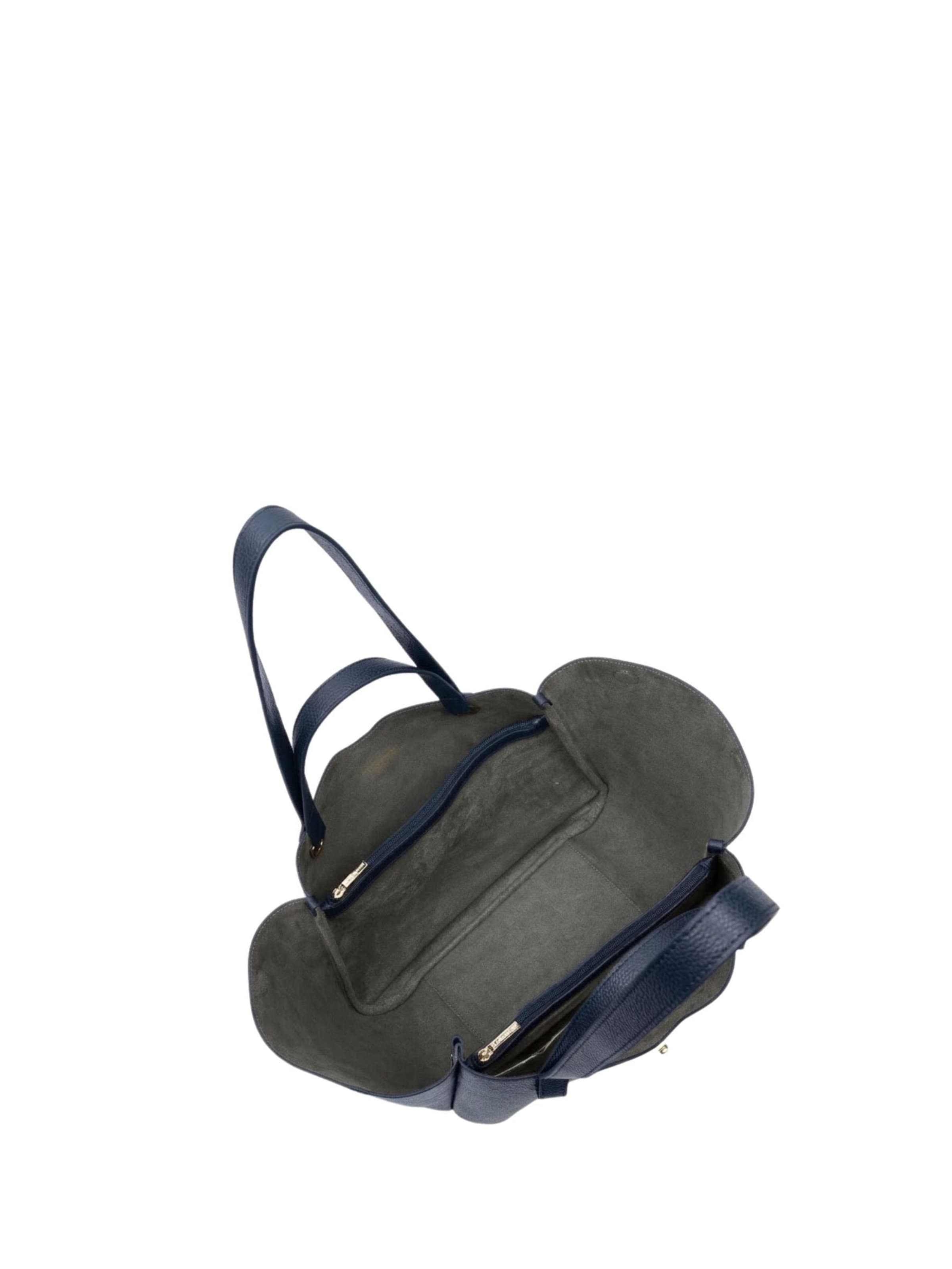 LANCASTER Paris Shopper 'cabas épaule L Milano Horizon Bleu Foncé' in Blue