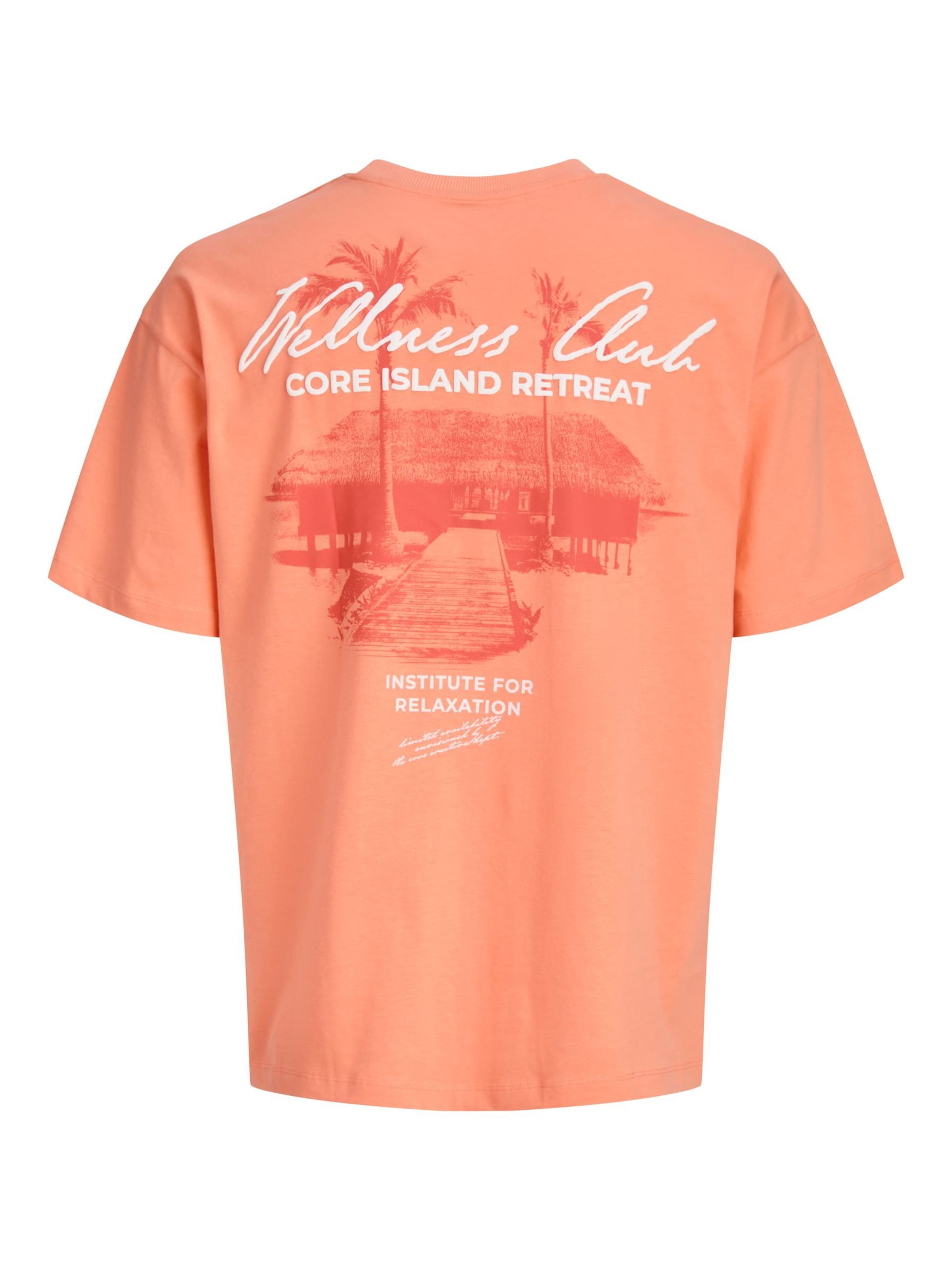Jack & Jones Junior Shirts 'JCOETERNA' i orange