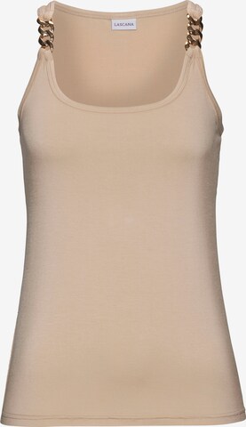 LASCANA Top in Beige: predná strana