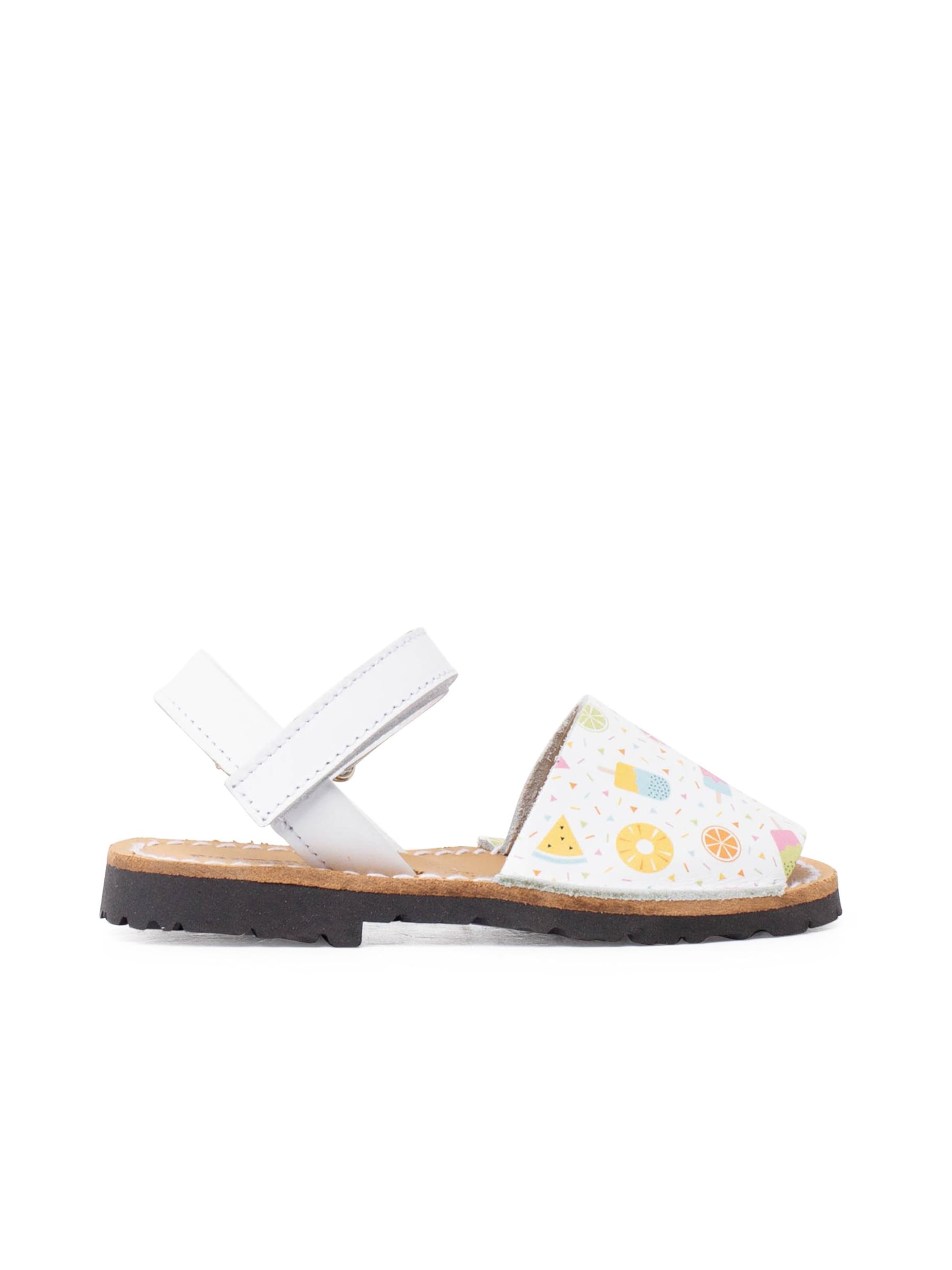 Sandales Pisamonas en jaune : devant