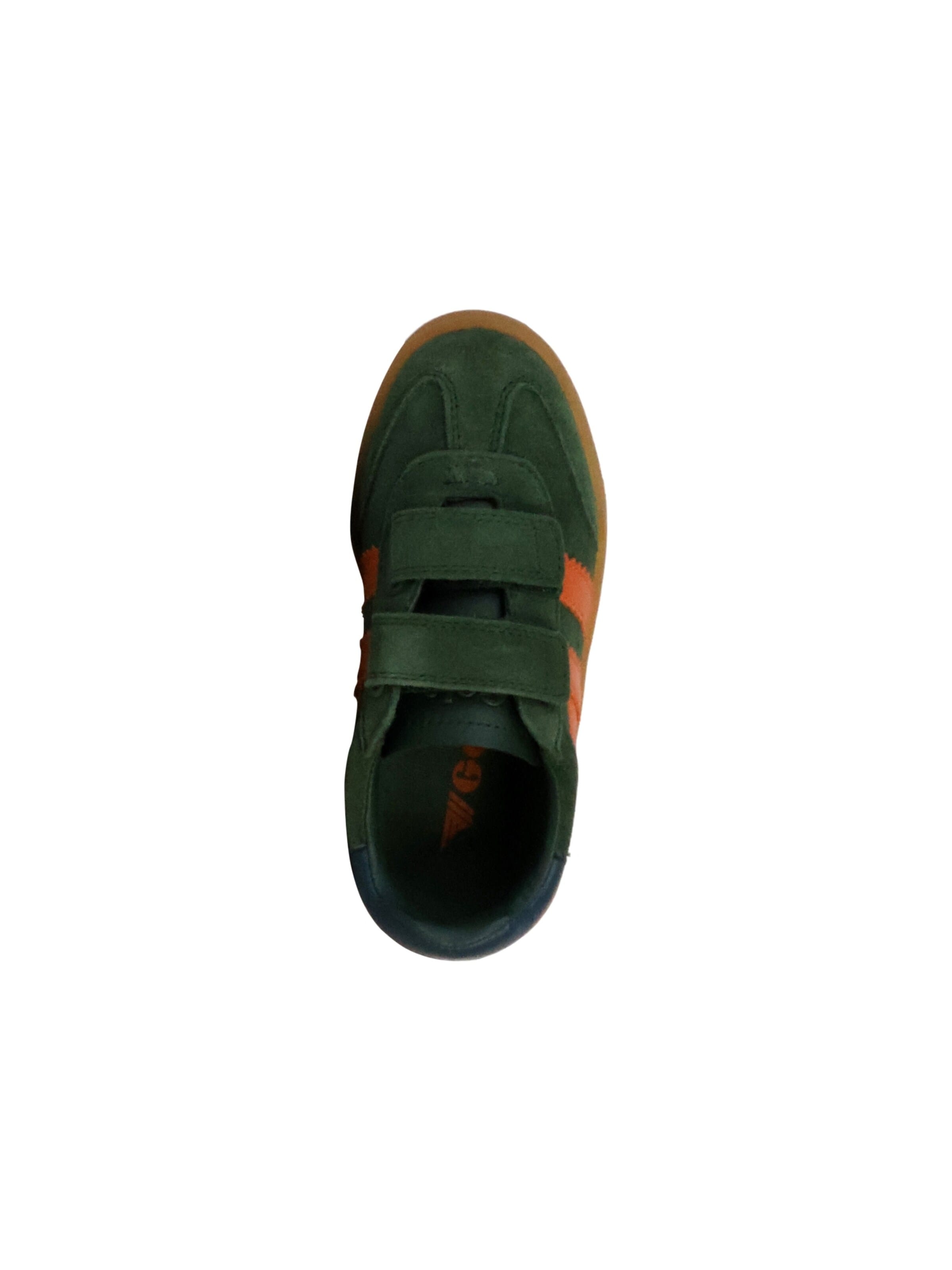 Gola Sneakersy 'Viper Strap Kinder-Sneaker aus Leder' w kolorze zielony