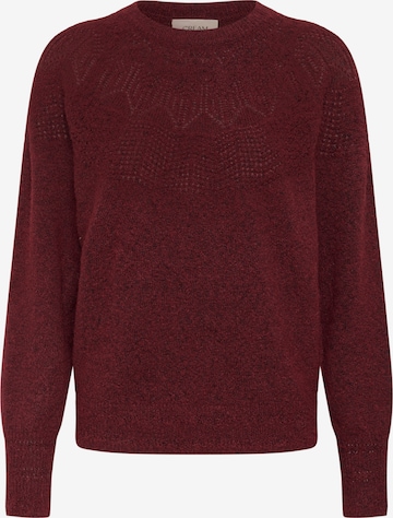 Cream Pullover 'CRJunah' in Rot: Vorderseite