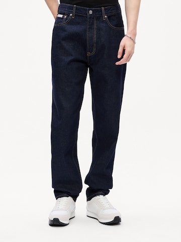 Calvin Klein Regularen Kavbojke | modra barva: sprednja stran