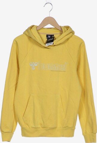 Hummel Sweatshirt & Zip-Up Hoodie in L in Yellow: front
