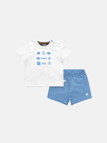 Regular Costume 'K-WAY KIDS E.PETE SET PLAGE JERSEY Completi' K-Way en bleu