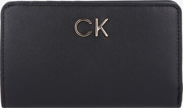 Porte-monnaies Calvin Klein en noir : devant