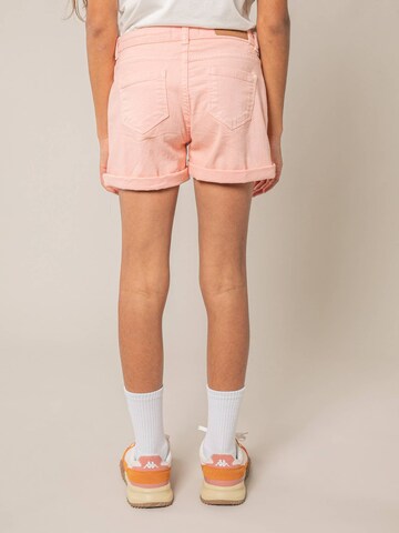 Regular Pantalon 'Cerise' Deeluxe en orange