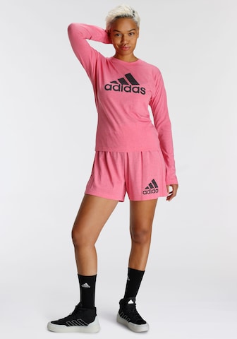 ADIDAS SPORTSWEAR Regular Workout Pants in Pink