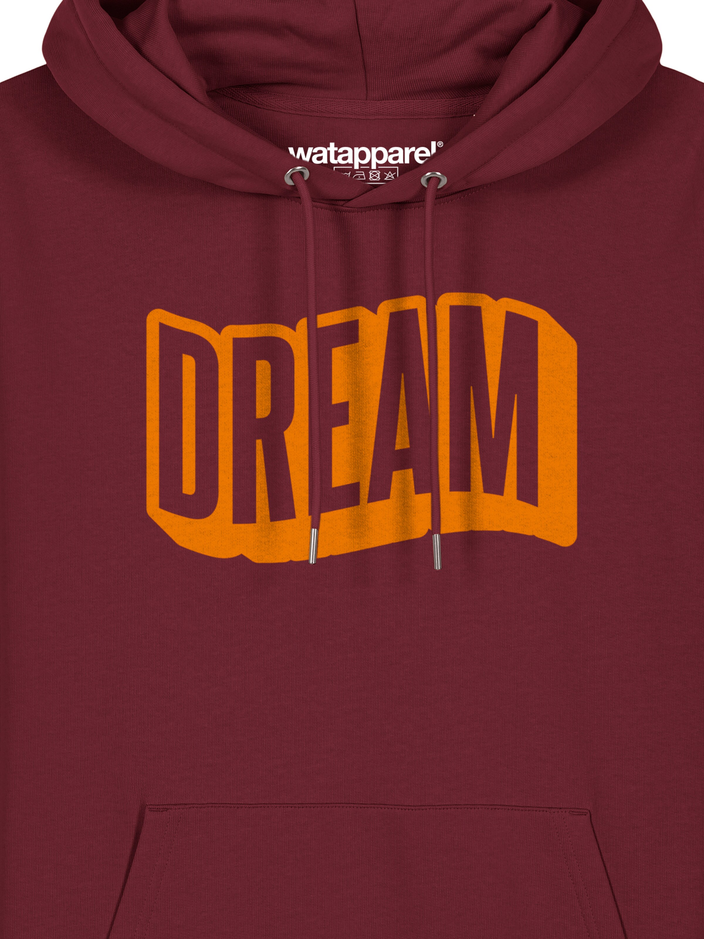 Sweat-shirt ' Dream ' Watapparel en rouge