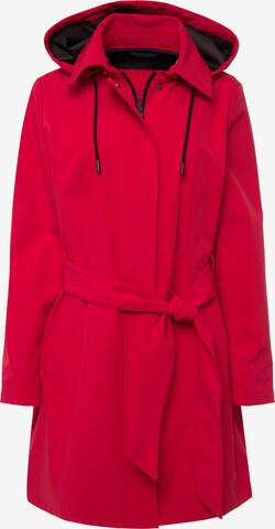 Manteau fonctionnel LAURASØN en rouge : devant