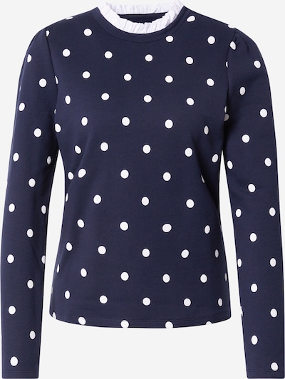 Orsay Shirt in dunkelblau / weiß, Produktansicht